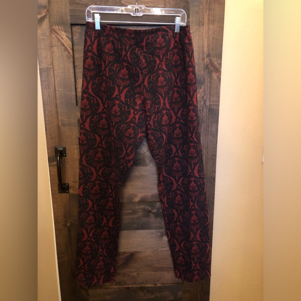 Pull on print stretch pant by Women with Control